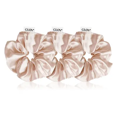 GLOV Satin Scrunchies S/M/L gumičky do vlasů Sparkling Wine 3 ks