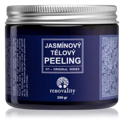 Renovality Original Series Jasmínový tělový peeling tělový peeling 200 g