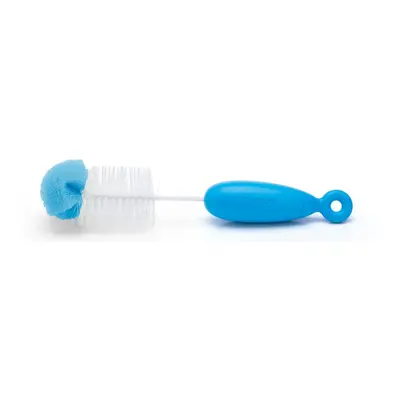 Suavinex Duo Baby Bottle Brush kartáč na čištění Blue 1 ks