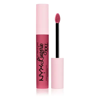 NYX Professional Makeup Lip Lingerie XXL tekutá rtěnka s matným finišem odstín 15 - Pushd up 4 m