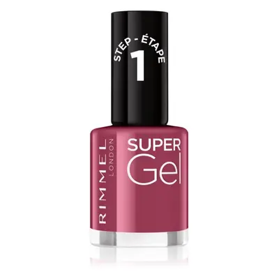 Rimmel Super Gel gelový lak na nehty bez užití UV/LED lampy odstín 030 Wild Gal 12 ml