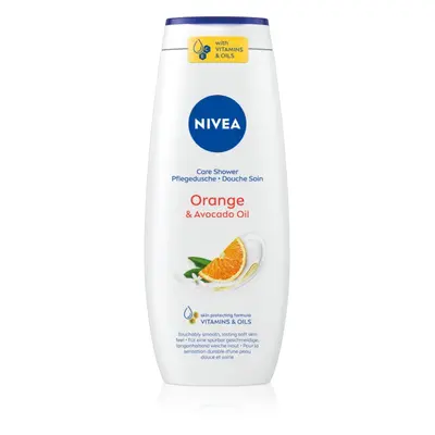 NIVEA Orange & Avocado Oil pečující sprchový gel 500 ml