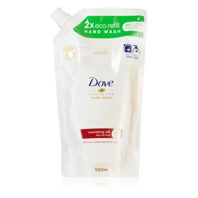 Dove Silk Fine tekuté mýdlo na ruce náhradní náplň 500 ml