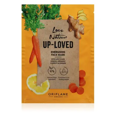 Oriflame Love Nature Up-Loved Upcycled Lemon & Organic Carrot & Ginger obnovující maska 10 ml