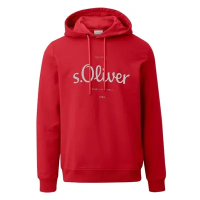 s.Oliver RL SWEATSHIRT NOOS Mikina s kapucí, červená, velikost