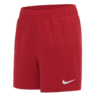 Nike ESSENTIAL Chlapecké koupací šortky, červená, velikost