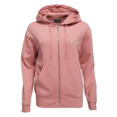 Lotto SMART DUAL II FULL-ZIP HOODIE Dámská mikina, růžová, velikost