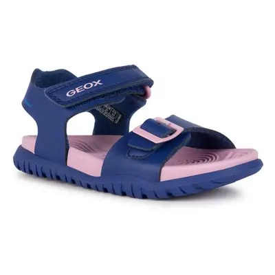 Geox J SANDAL FUSBETTO G. A Dětské dívčí sandály, tmavě modrá, velikost