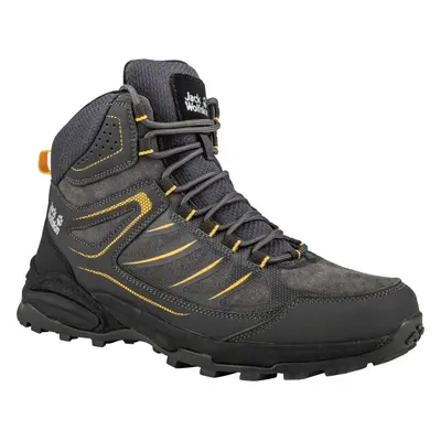 Jack Wolfskin CROSS TRAIL MID Pánská outdoorová obuv, hnědá