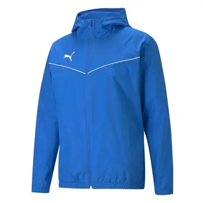 Puma TEAMRISE ALL WEATHER JACKET Pánská bunda, modrá, velikost