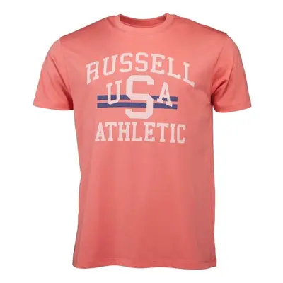 Russell Athletic T-SHIRT Pánské tričko, lososová, velikost