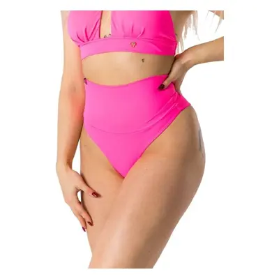 GOLDBEE SHAPEWEAR SWIMWEAR BOTTOMS Dámské stahovací plavecké kalhotky, růžová, velikost