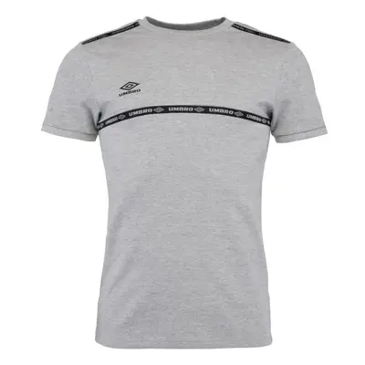 Umbro TAPED TECH TEE Pánské triko, šedá, velikost