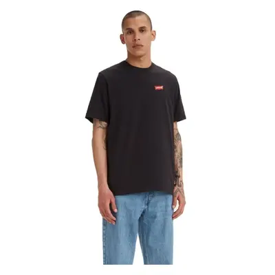 Levi's® SS RELAXED FIT TEE Pánské tričko, černá, velikost