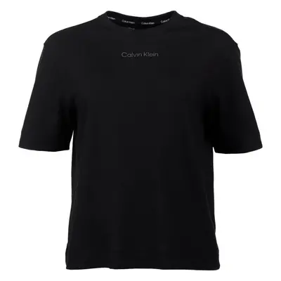 Calvin Klein ESSENTIALS PW SS Dámské tričko, černá, velikost