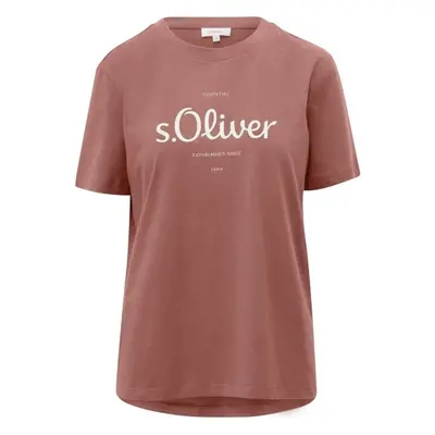 s.Oliver RL T-SHIRT Dámské tričko, hnědá, velikost