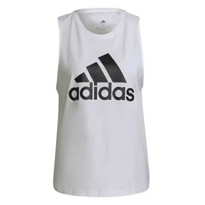 adidas BIG LOGO TANK TOP Dámské tílko, bílá, velikost