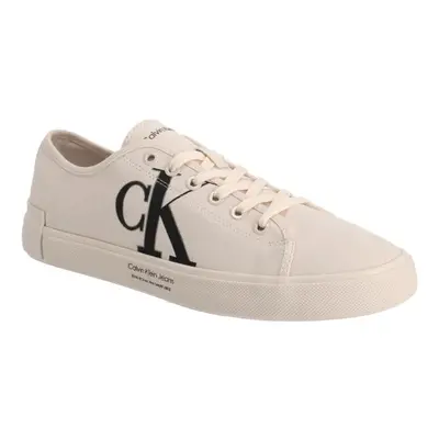 Calvin Klein VULC LOW OVERSIZED BRAND Pánské nízké tenisky, béžová, velikost