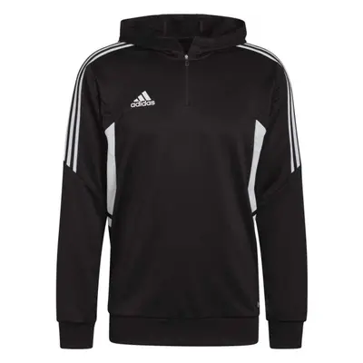 adidas CONDIVO HOODIE Pánská fotbalová mikina, černá, velikost