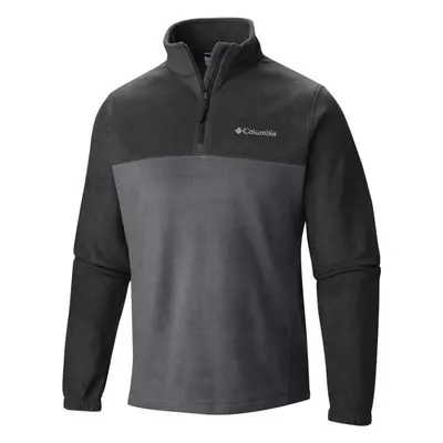 Columbia STEENS MOUNTAIN HALF ZIP Pánská mikina, černá, velikost