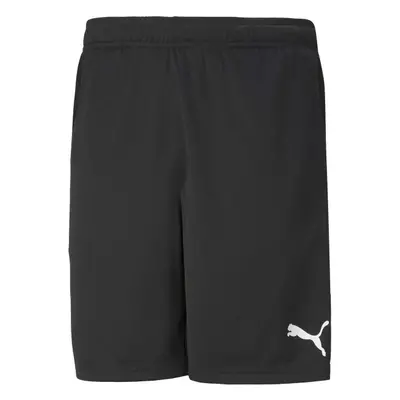 Puma TEAMRISE TRAINING SHORTS Pánské fotbalové kraťasy, černá, velikost