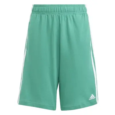 adidas 3-STRIPES SHORTS Chlapecké kraťasy, zelená, velikost