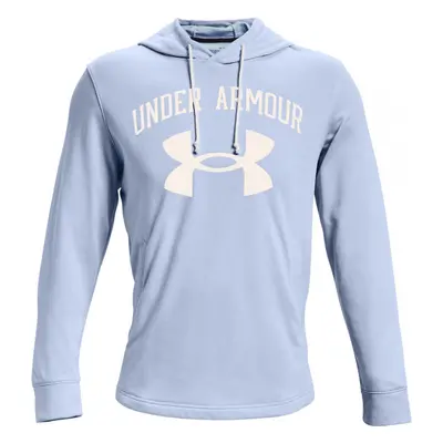 Under Armour RIVAL TERRY Pánská mikina, světle modrá, velikost