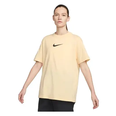 Nike SPORTSWEAR Dámské tričko, béžová, velikost