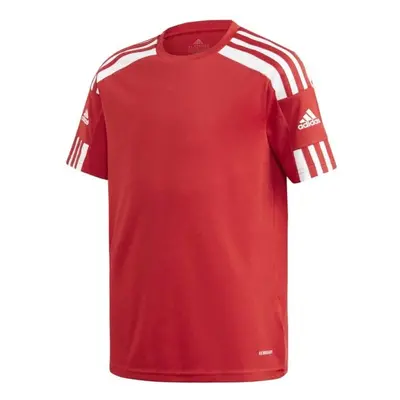 adidas SQUADRA JERSEY Chlapecký fotbalový dres, červená, velikost