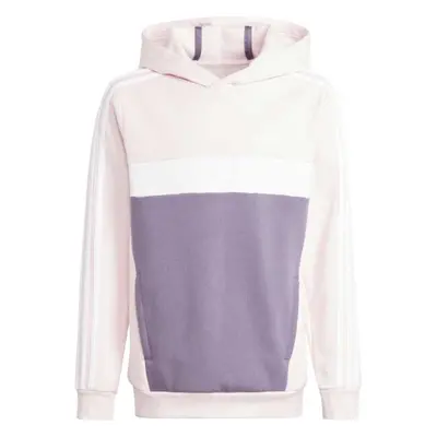 adidas TIBERIO HOODIE Dívčí mikina, růžová, velikost