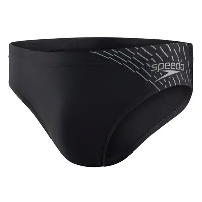 Speedo MEDLEY LOGO 7CM BRIEF Pánské plavky, černá, velikost