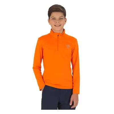 Rossignol 1/2 ZIP WARM STRETCH Juniorský rolák, oranžová, velikost