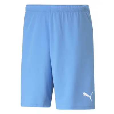 Puma TEAMRISE SHORTS Pánské kraťasy, světle modrá, velikost