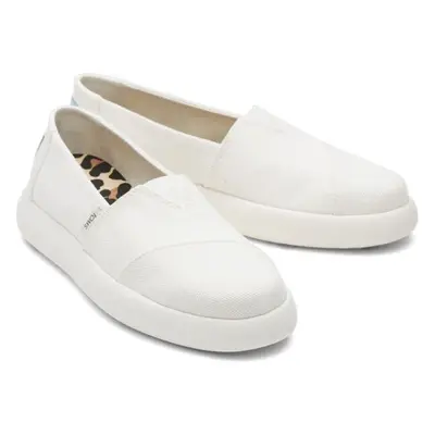 TOMS HERITAGE CANVAS WM ALPAMA SNEAK Dámské slip-on, bílá, velikost