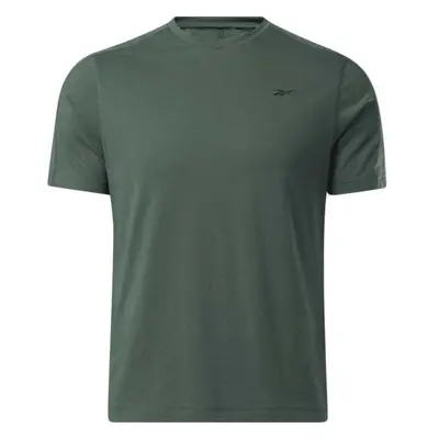 Reebok TRAIN SPEEDWICK TEE Pánské sportovní tričko, khaki, velikost