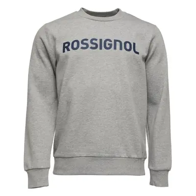 Rossignol LOGO SWEAT RN FL Pánská mikina, šedá, velikost