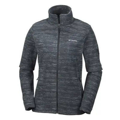 Columbia FAST TREK PRINTED JACKET Dámská bunda, černá, velikost