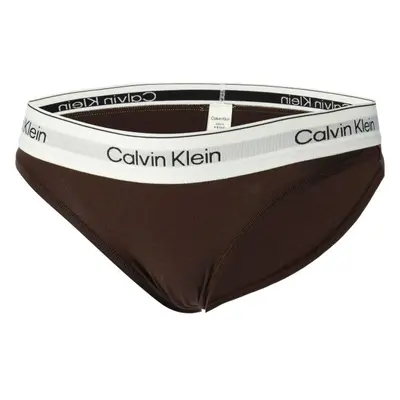 Calvin Klein MODERN COTTON NAT-BIKINI Dámské kalhotky, hnědá, velikost