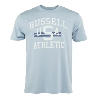 Russell Athletic T-SHIRT Pánské tričko, světle modrá, velikost