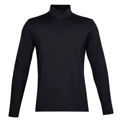 Under Armour LW 1/4 ZIP Pánské triko s dlouhým rukávem, černá, velikost