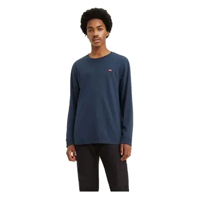 Levi's® LS ORIGINAL HM TEE Pánské triko s dlouhým rukávem, tmavě modrá, velikost