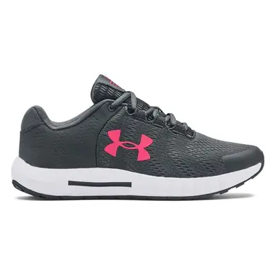 Under Armour GS PURSUIT Dívčí běžecká obuv, šedá