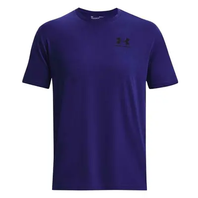 Under Armour SPORTSTYLE LC SS Pánské triko, tmavě modrá, velikost