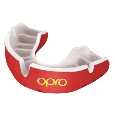 Opro GOLD MOUTHGUARD Chránič zubů, červená, velikost