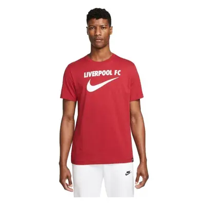 Nike LIVERPOOL FC SWOOSH Pánské tričko, červená, velikost