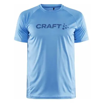 Craft CORE ESSENCE LOGO TEE Pánské funkční triko, modrá, velikost