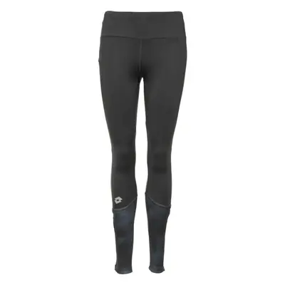 Lotto RUNNING II LEGGINGS Dámské běžecké legíny, tmavě šedá, velikost