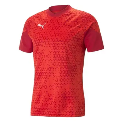 Puma TEAMCUP TRAINING JERSEY TEE Pánský dres, červená, velikost