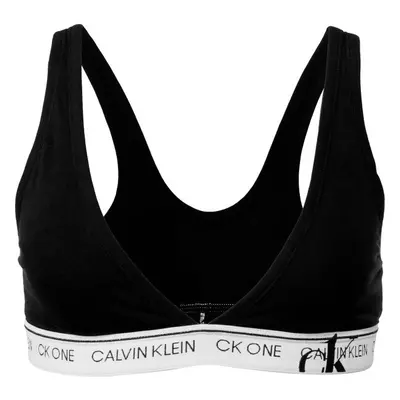 Calvin Klein FADED GLORY-UNLINED TRIANGLE Dámská podprsenka, černá, velikost