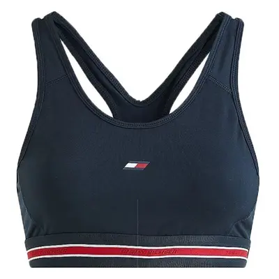 Tommy Hilfiger MID INTENSITY SEASONAL TAPE BRA Dámská podprsenka, tmavě modrá, velikost